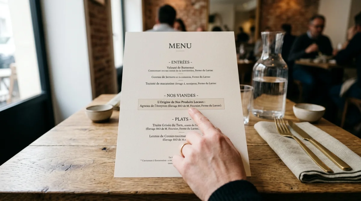 Trouver un restaurant de cuisine locale et créative
