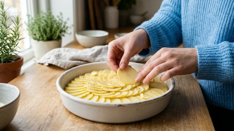 recette millefeuille de pommes de terre