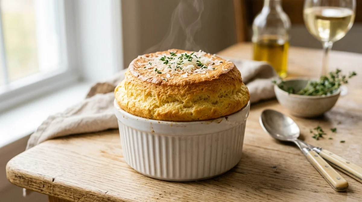 recette soufflé au fromage