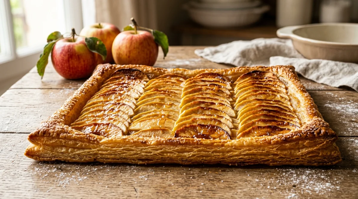 recette tarte fine aux pommes