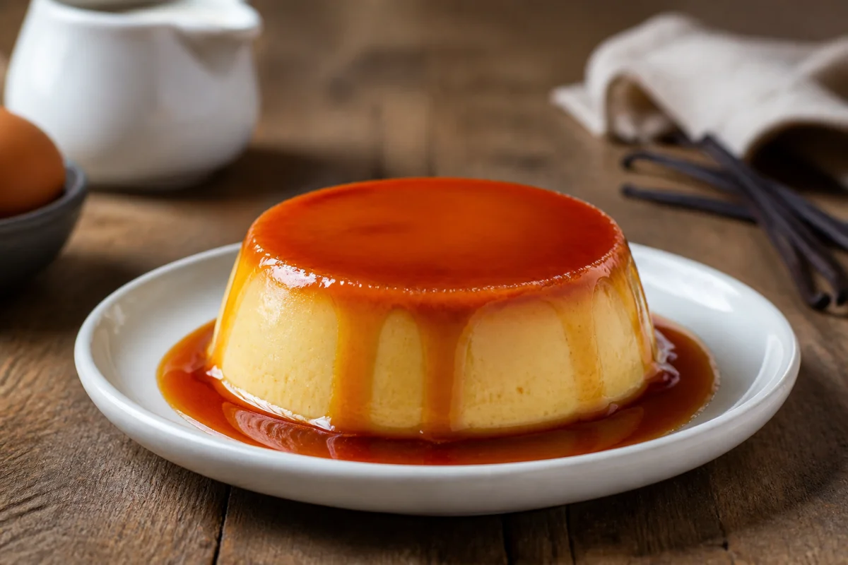 recette crème caramel maison