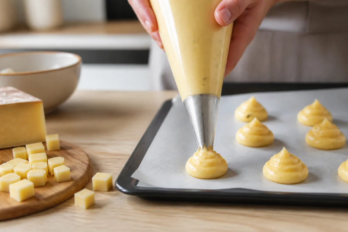 Recette de gougères au comté facile et rapide