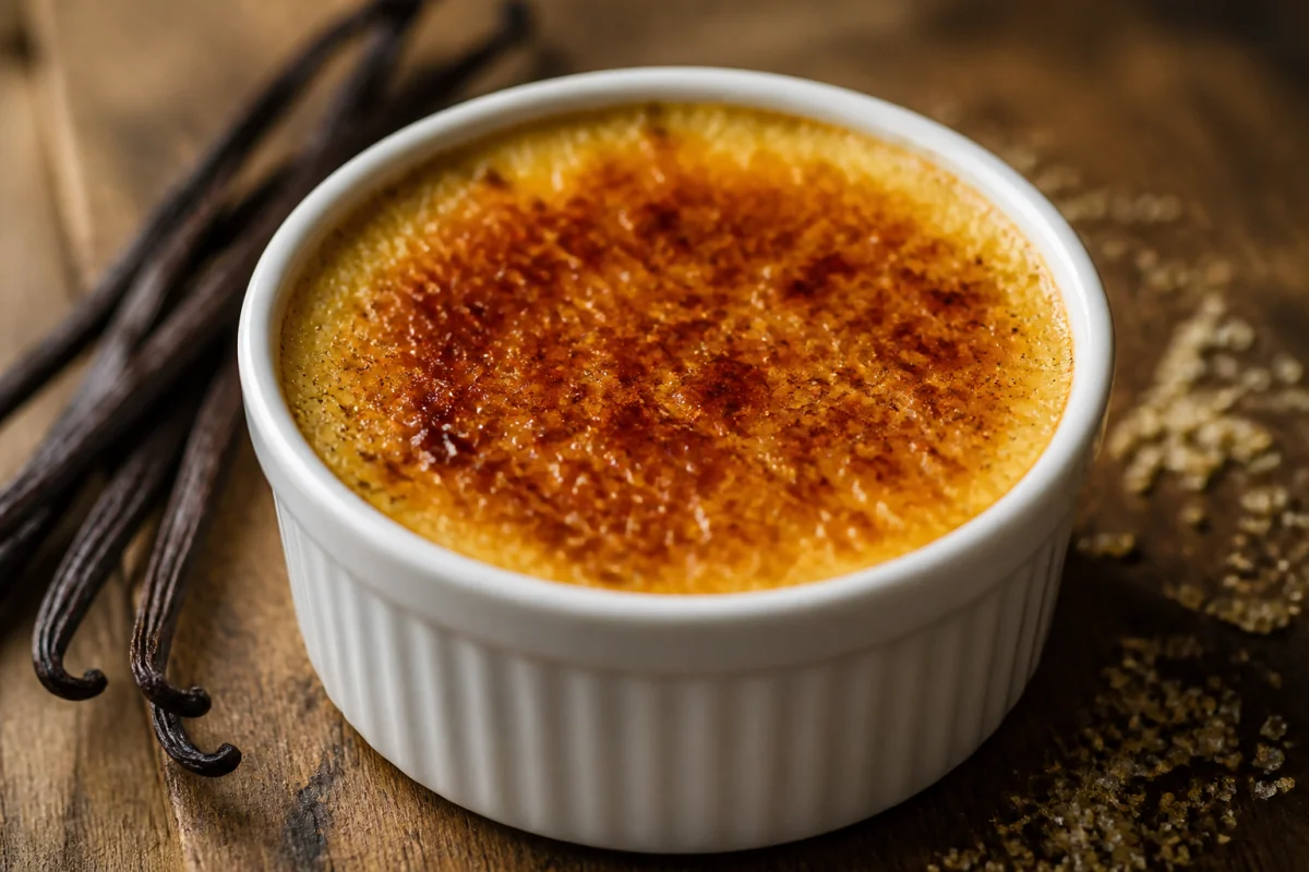 recette crème brûlée à la vanille