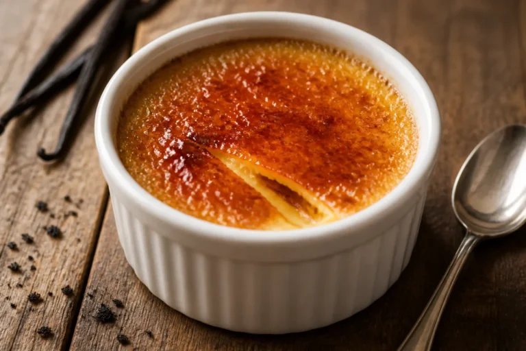 recette crème brûlée à la vanille
