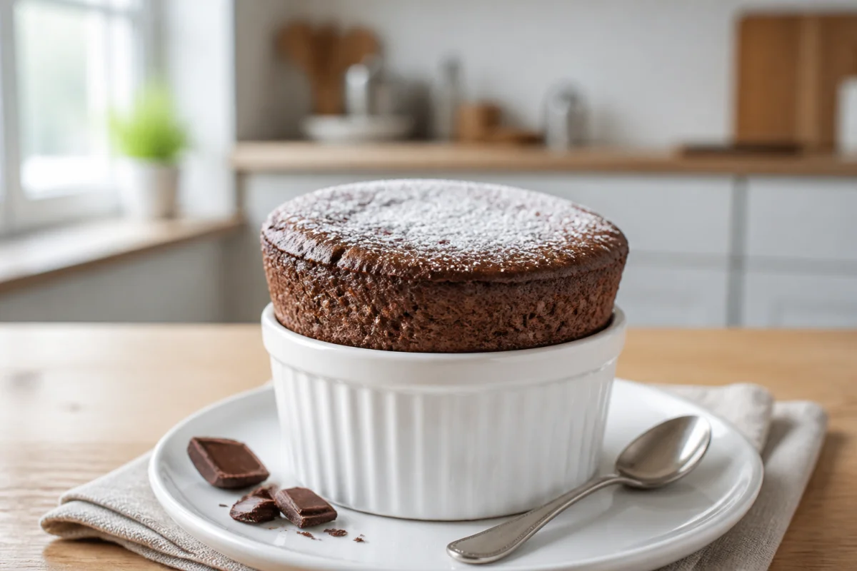 recette soufflé au chocolat