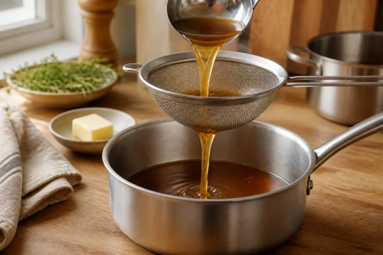 Recette de jus de viande maison